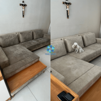 01 - Antes e Depois sofa 3 lugares